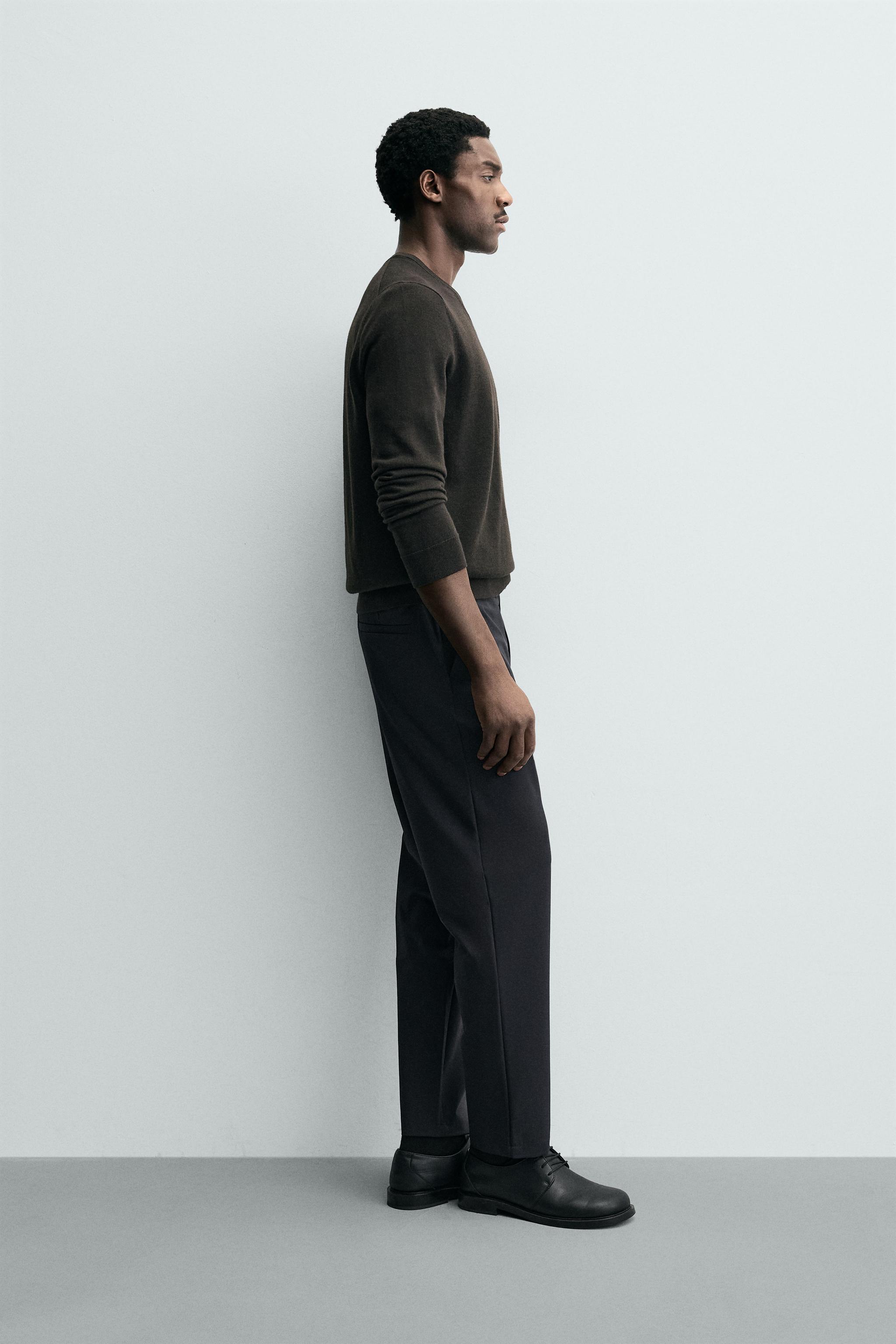 REGULAR FIT STRETCH PANTS